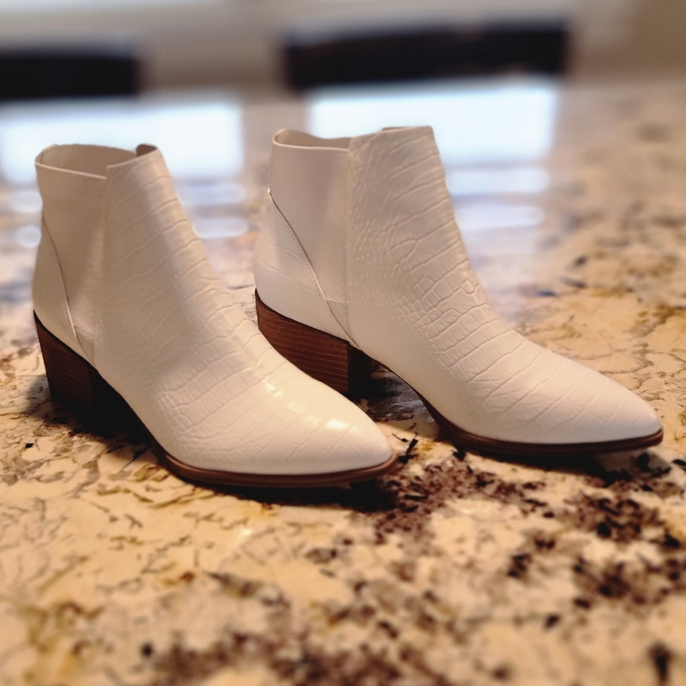 White Booties